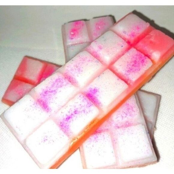 Hand crafted limited edition Pink Sangria wax Melt glitter bar - Picture 4 of 4